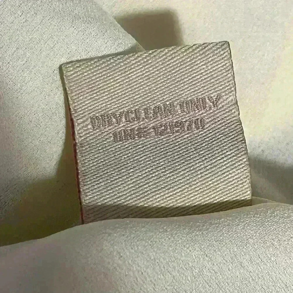 Champagne & Strawberry Sleeveless Embroidered Ivory Dress Size Medium - Picture 11 of 14